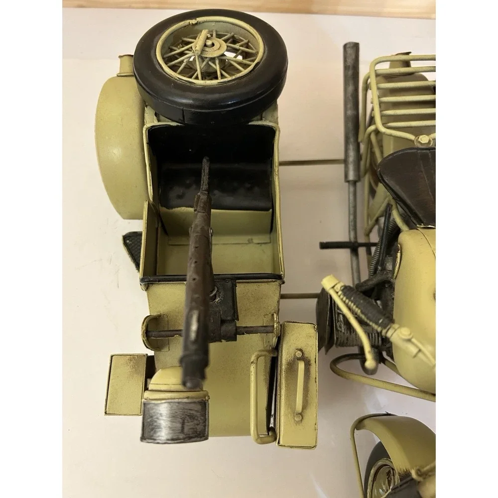 1/6 Metal WWII BMW 71 ONE SEATER Motorcycle with Sidecar EXTREMELY RARE!